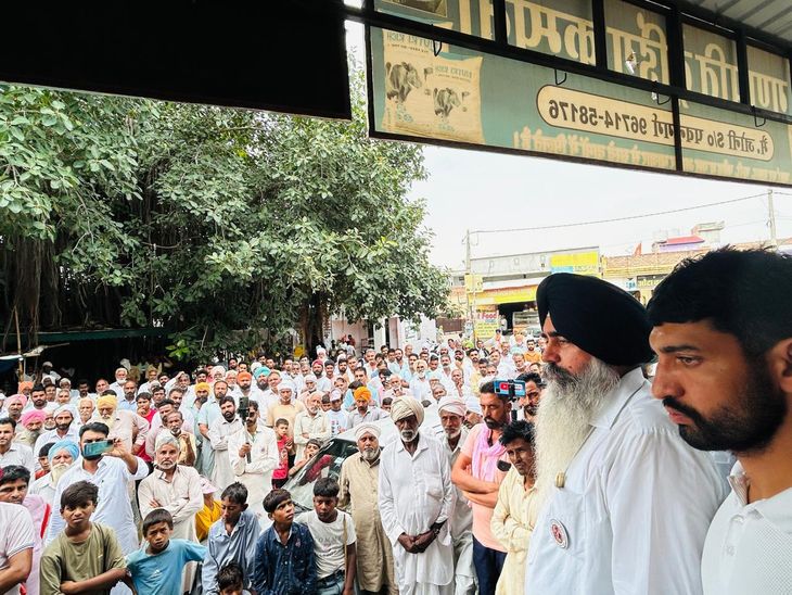 सिरसा में शहीद किसानों के रखा मौन:भारतीय किसान एकता और हरियाणा किसान एकता ने इंसाफ यात्रा शुरू की